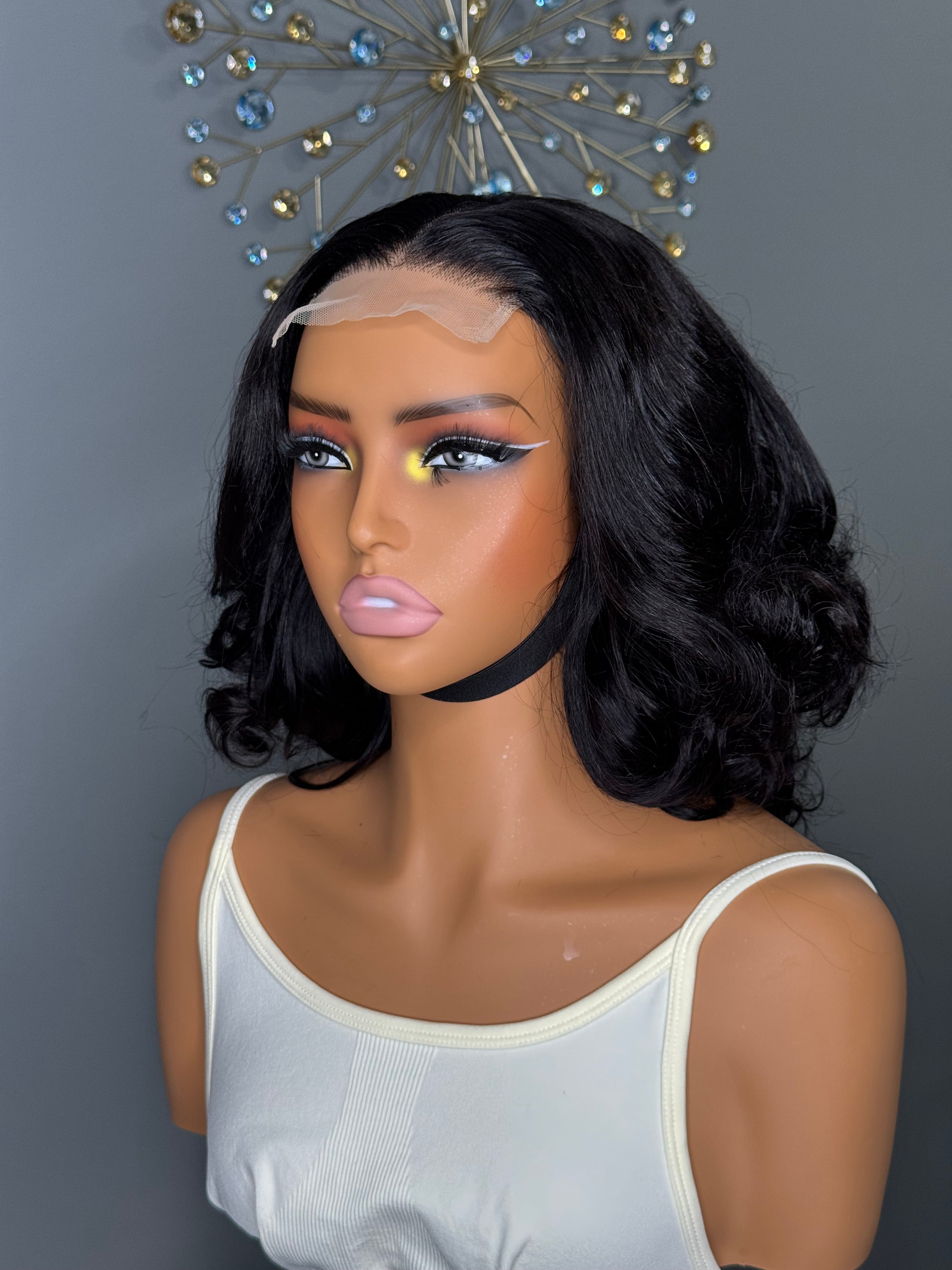 SDD Egg Curl 4*4 Closure wig