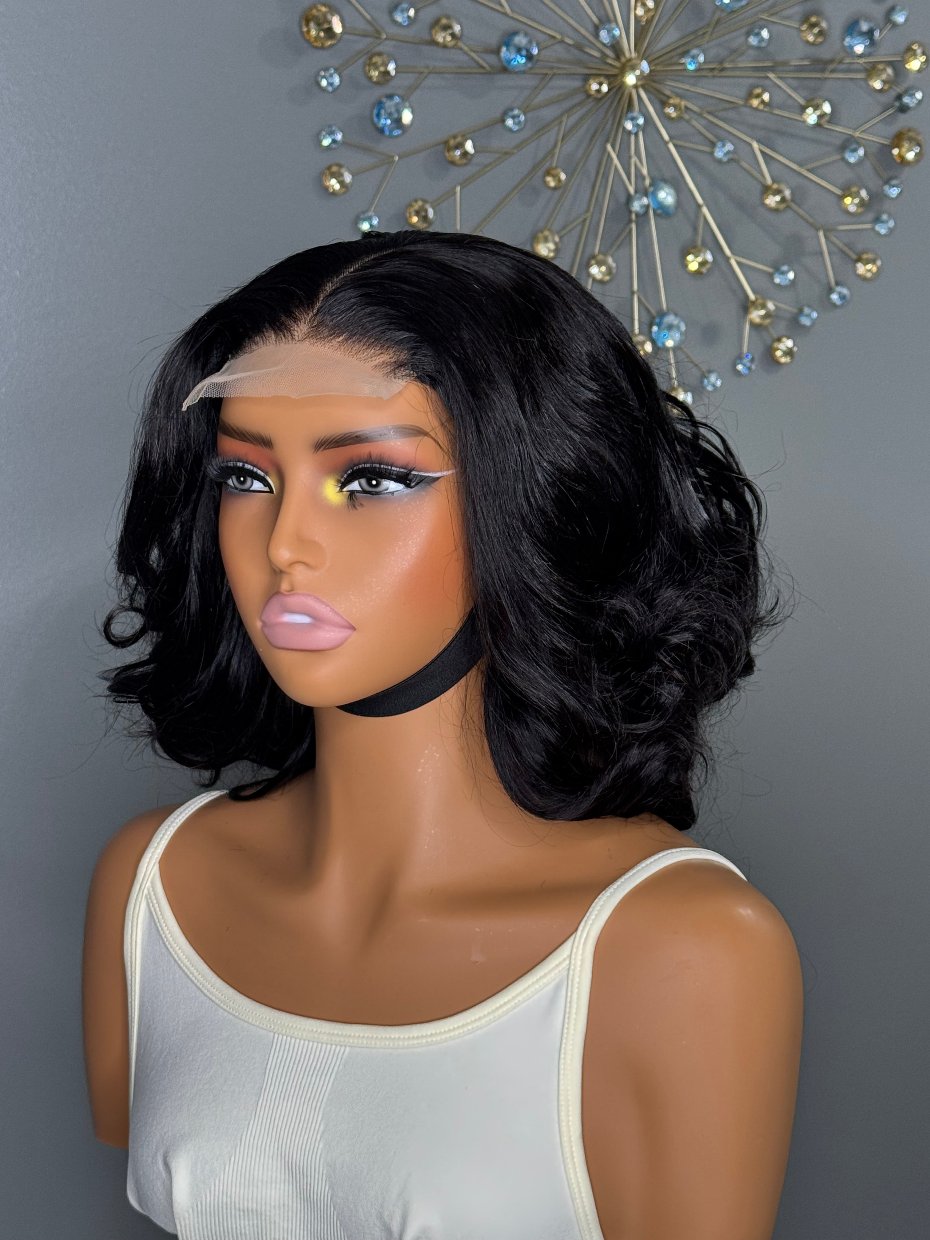 SDD Egg Curl 4*4 Closure wig