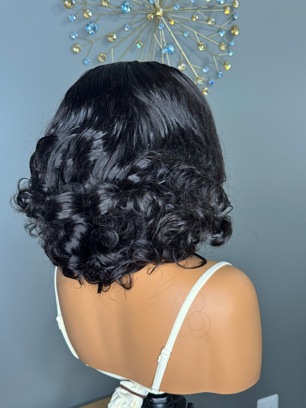 SDD Egg Curl 4*4 Closure wig