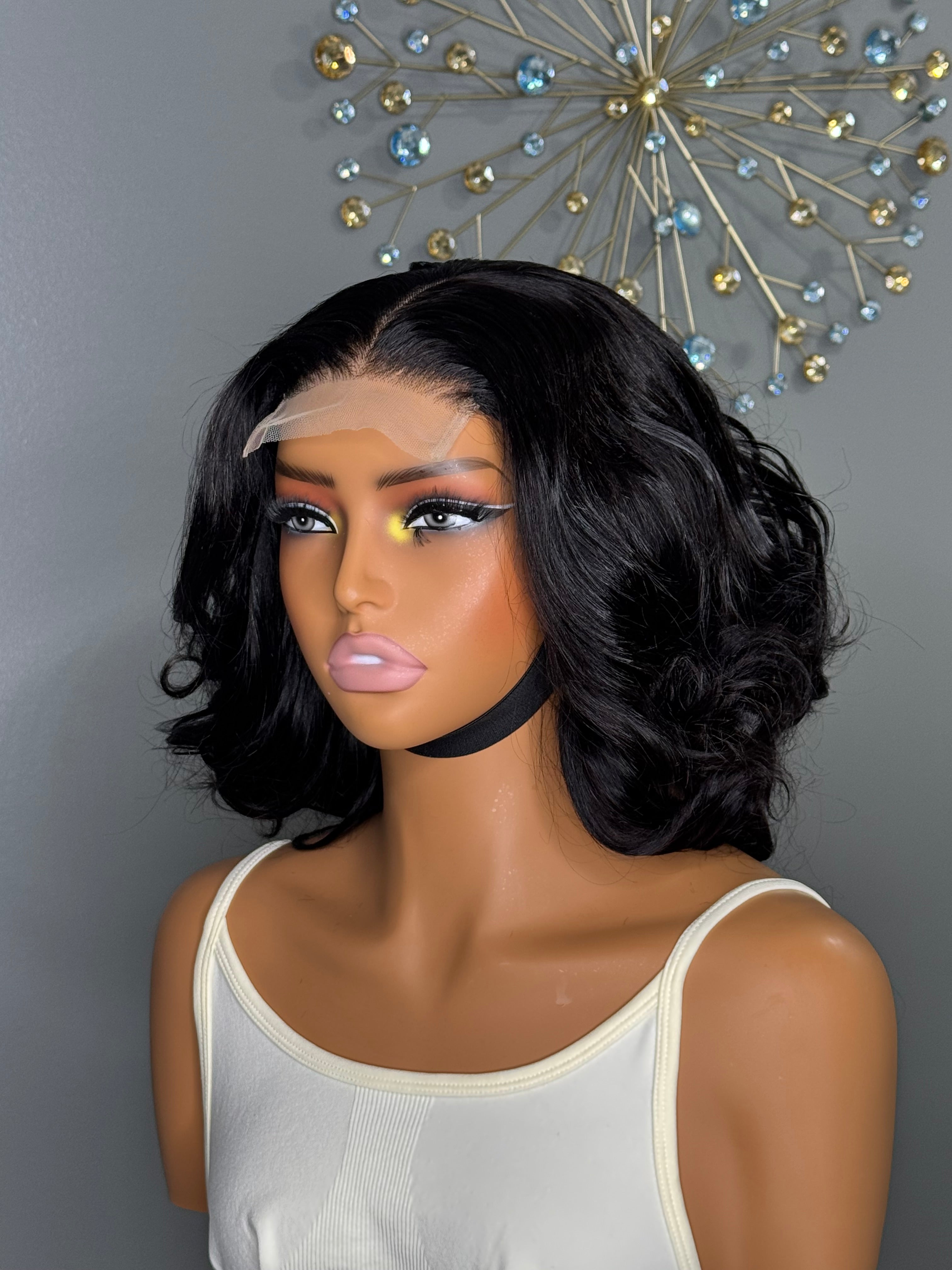 SDD Egg Curl 4*4 Closure wig