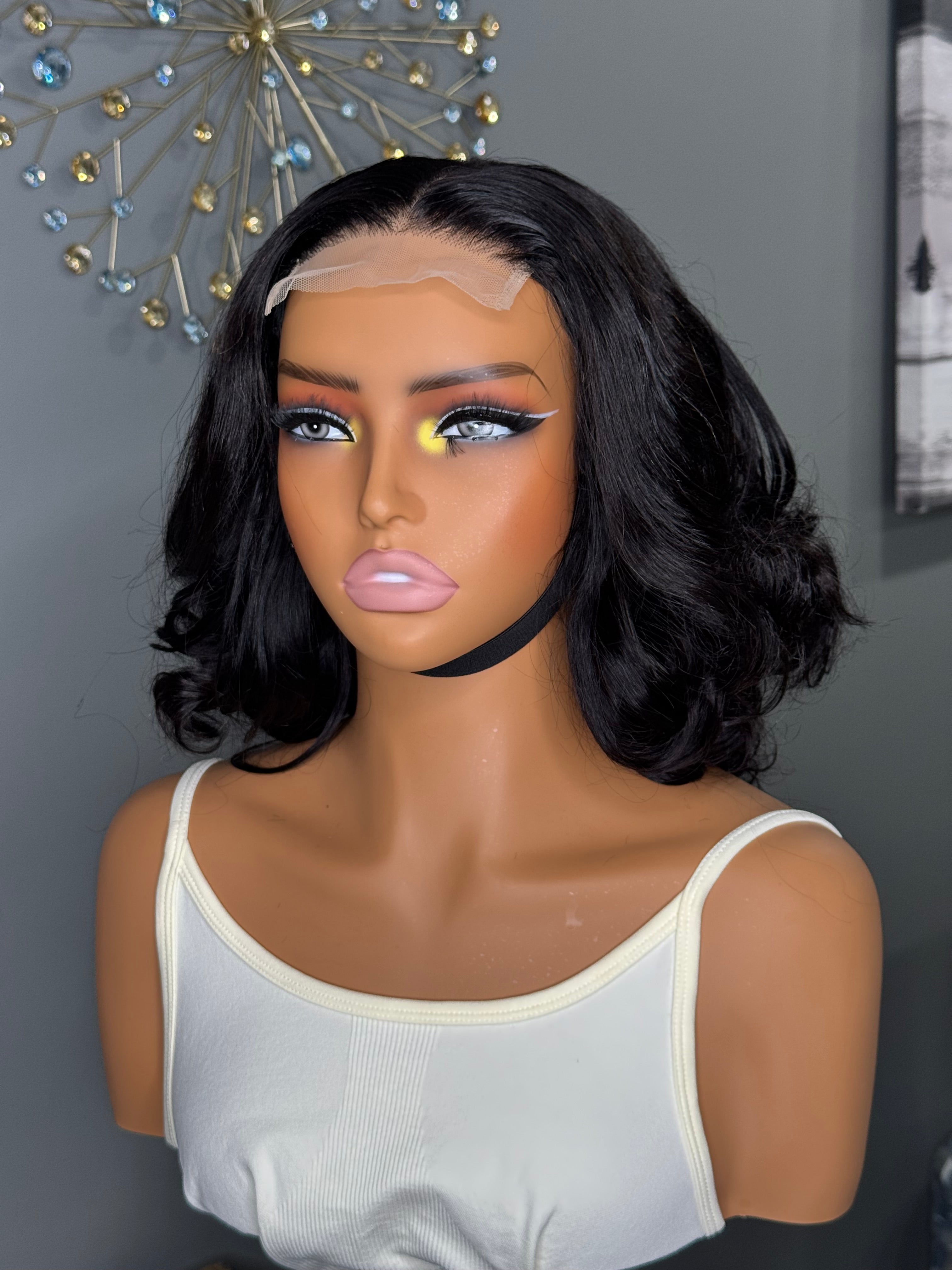 SDD Egg Curl 4*4 Closure wig