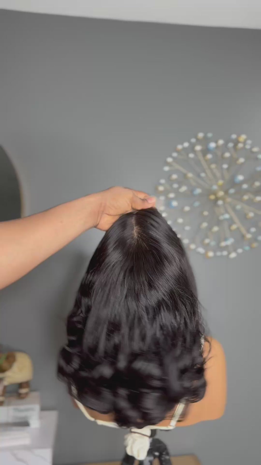 SDD Egg Curl 4*4 Closure wig