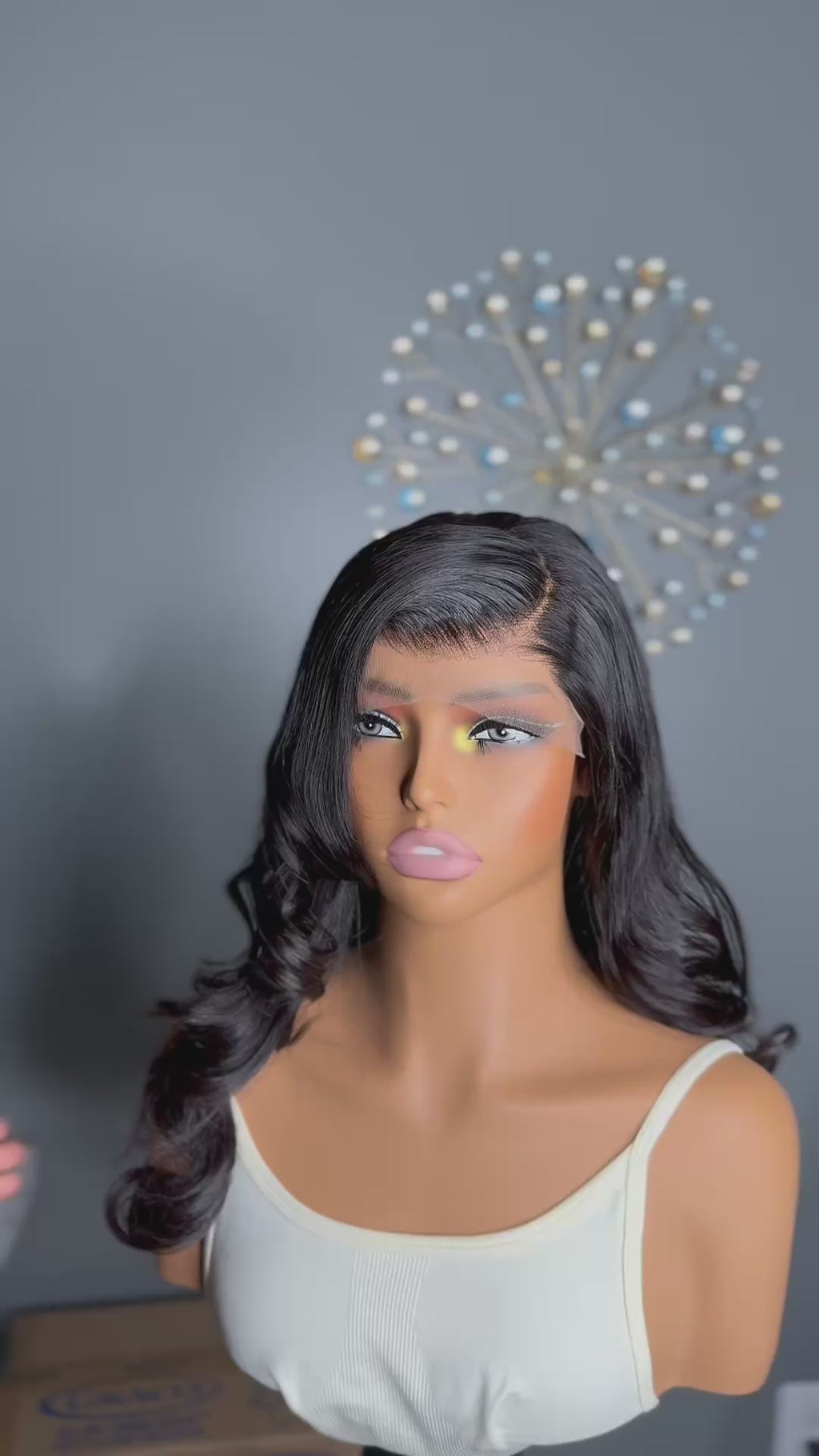 SDD Layer Straight wig, paired with 5by5 closure